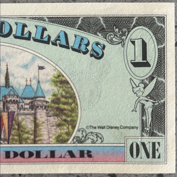 1994 $1 Disney Note - Picture 6 of 7